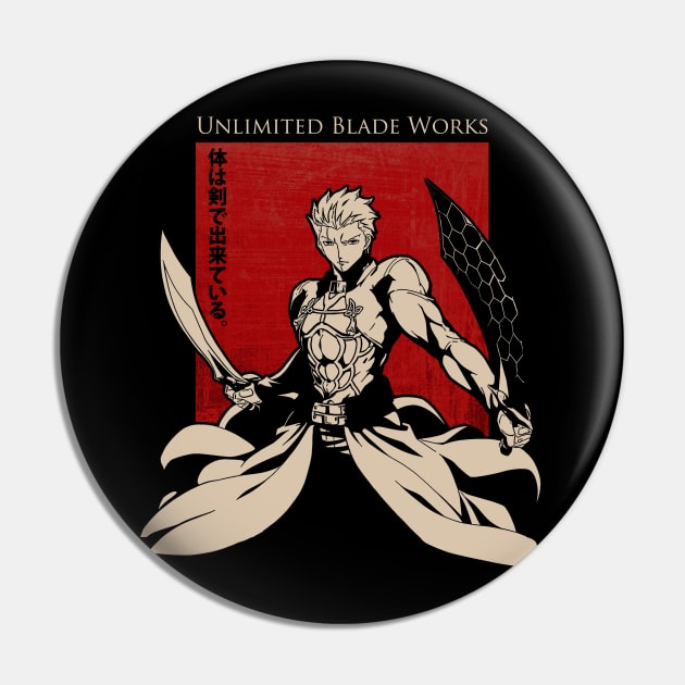 Archer Unlimited Blade Works Pin by xEmiya