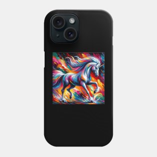 Unicorn Study - Fantasy AI Phone Case