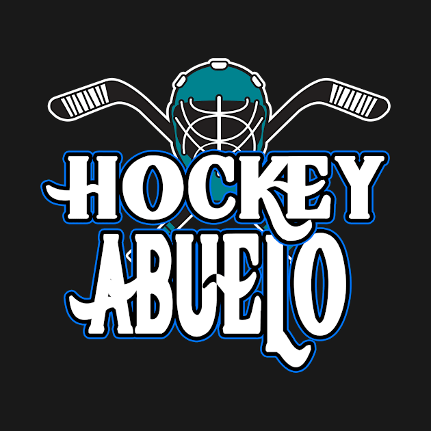 Hockey Dad Kids Hockey Father League Championship T Shirt - ABUELO by finchandrewf