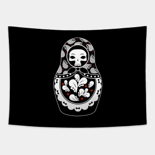 Dead matrioshka skeleton Tapestry