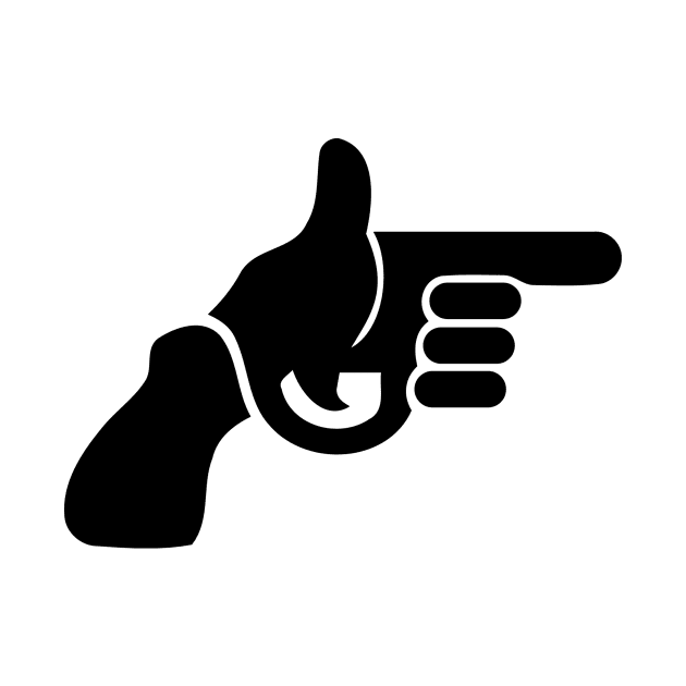 Hand Gun Icon Art by AustralianMate