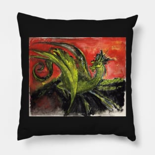 Dragon of Air and Fire Pillow