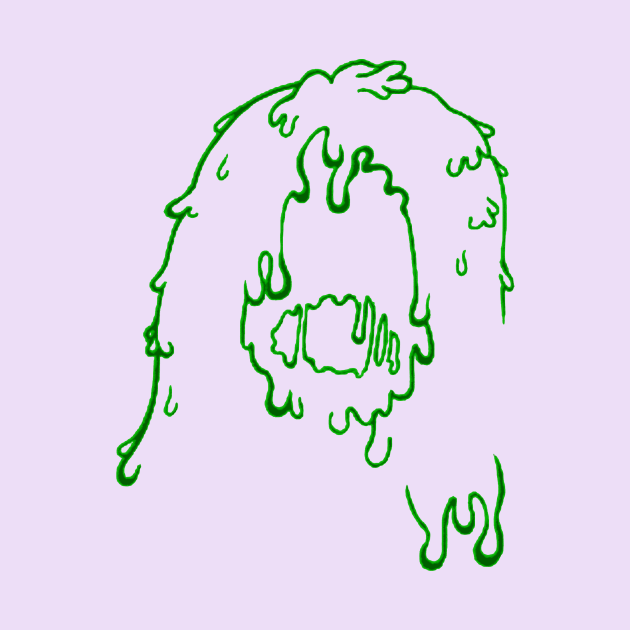 Green Slime by LukahDrawsShit