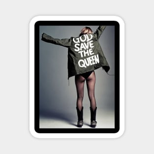 Kate Moss/ God Save The Queen Magnet