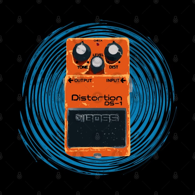 Boss Distortion Pedal DS-1 by Brainfrz