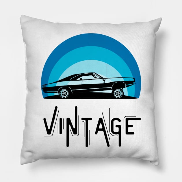 80s Car Pillow by Xtian Dela ✅