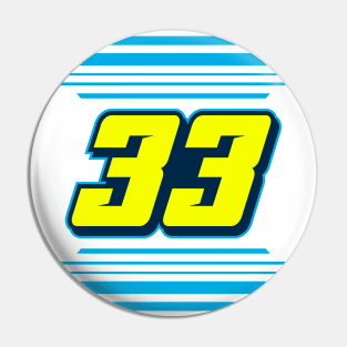 Lawless Alan #33 2024 NASCAR Design Pin