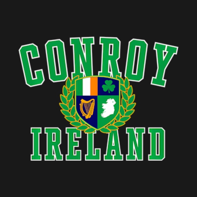 Irish Sur Conroy Ireland Crest by SanJKaka