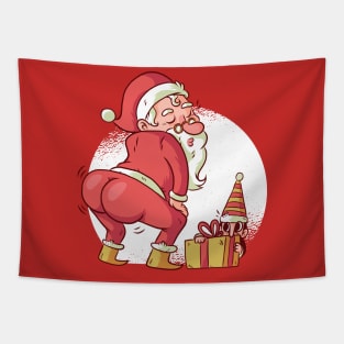 Twerking Santa Tapestry