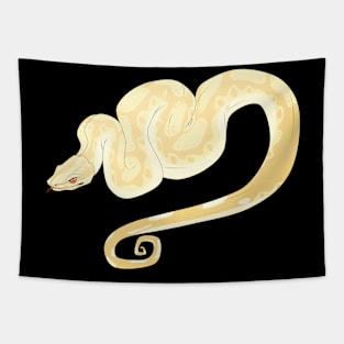 Albino Boa Constrictor Tapestry