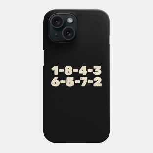 1-8-4-3-6-5-7-2 Firing Order Funny Phone Case