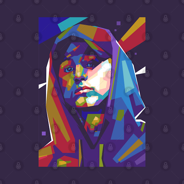 NF Colorful with Background - Rapper - Phone Case