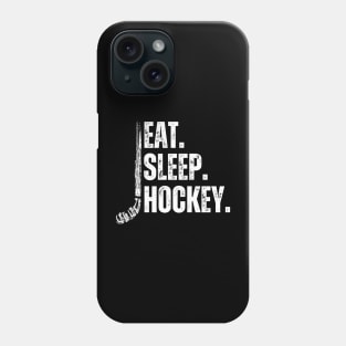 Eat Sleep Hockey Phone Case