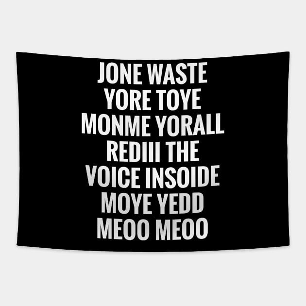 JONE WASTE Tapestry by Riel