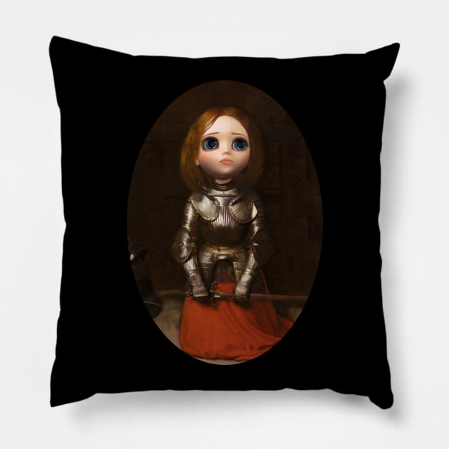 Pullip JOan of arc Pillow by mapetitepoupee