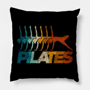 Pilates Pose - Vintage Pilates - Pilates Lover Pillow