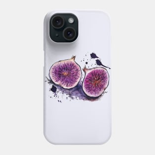 juicy purple figs Phone Case