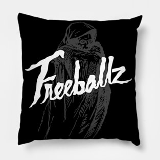 Freeballz Logo Grey Light Pillow