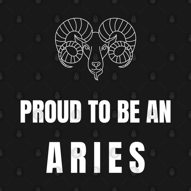 Proud to be an Aries alternate design by InspiredCreative