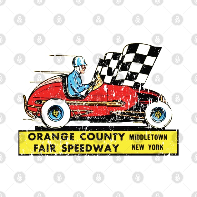 Vintage Orange County Fair Speedway by retropetrol