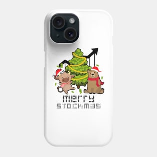 Stock Market Trading Men Kids Women Stocks Ugly Christmas Phone Case