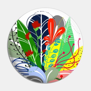 CRAZY LEAVES Pin