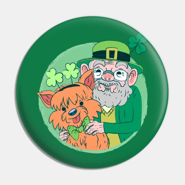 Happy St Patrick Day Pin by Purwoceng