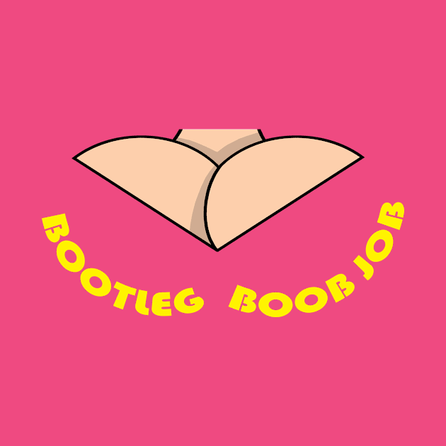 Bootleg Boob Job / White by Cards By Harris