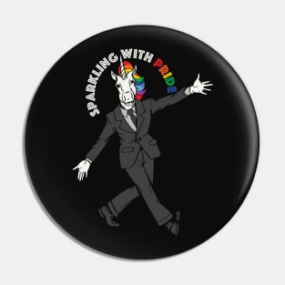 Sparkling With Pride Pin