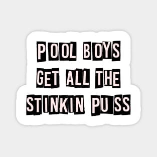 POOL BOYS Magnet