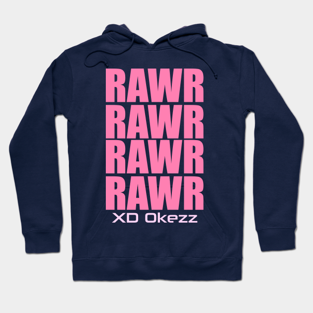 Rawr Xd Emo Hipster Hoodie Teepublic