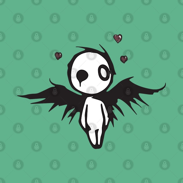 Emo Love Angel by madmonkey