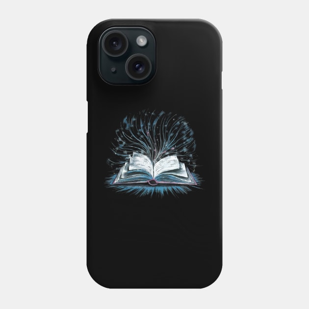 Magic book world Phone Case by Evgmerk