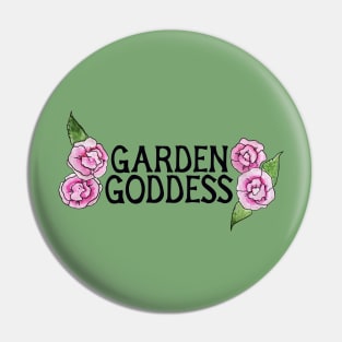 Garden Goddess Pin