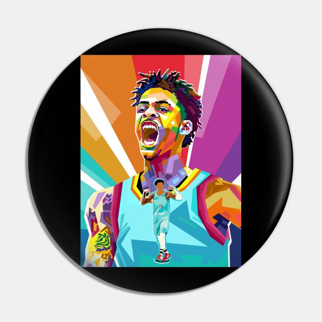 Awesome Ja Morant Pin by Vector Baturaja