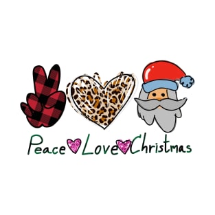 Peace Love Christmas T-Shirt