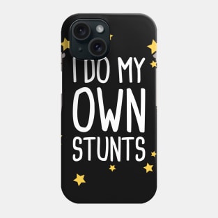 Stunts - Get Well Gift Fractured Broken Knee Cap Phone Case