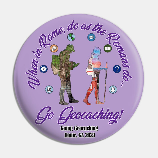 Go Geocaching Rome, GA Pin by Heather Dorsch Creations