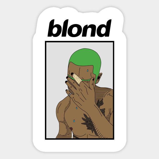 Blond Frank Ocean Frank Ocean Sticker Teepublic