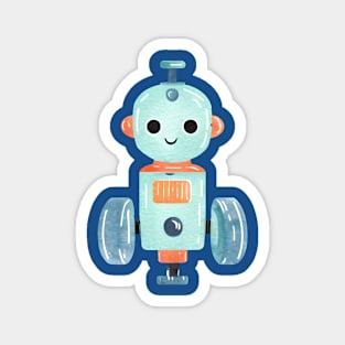 Buff Bot Babe Magnet