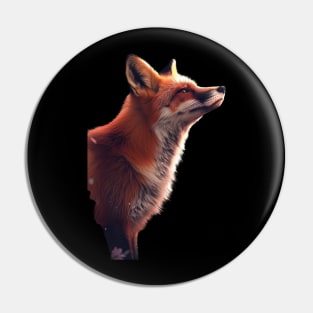 Following The Fox Pin