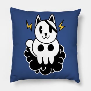 Pirate Cat Storm Pillow