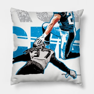 Christian McCaffery run CMC tee t-shirt Pillow