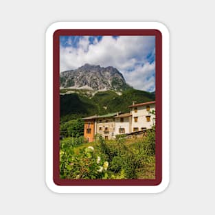 Dordolla Village in North East Italy Magnet