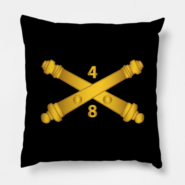 8th Bn 4th Field Artillery Regt wo Txt Pillow by twix123844