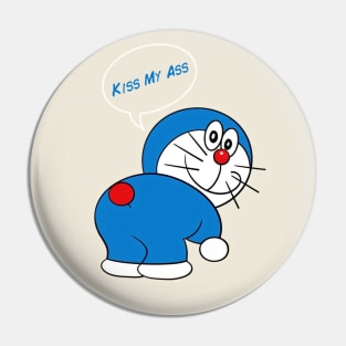 Doraemon being naught Pin