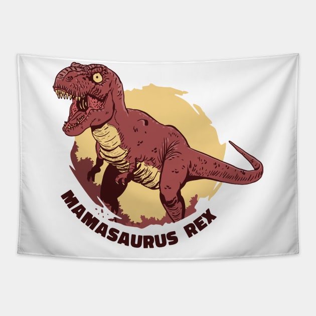 Mamasaurus Rex Tapestry by Printroof