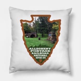 Allegheny Portage Railroad National Historic Site photo arrowhead Pillow