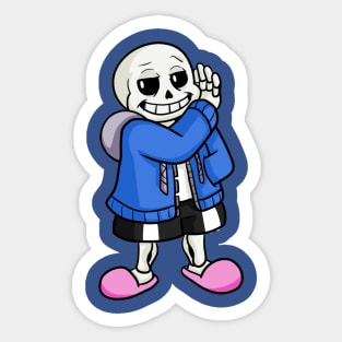 Horror sans  Sticker for Sale by ElinaSanglert