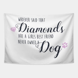 Dogs and Diamonds Tapestry